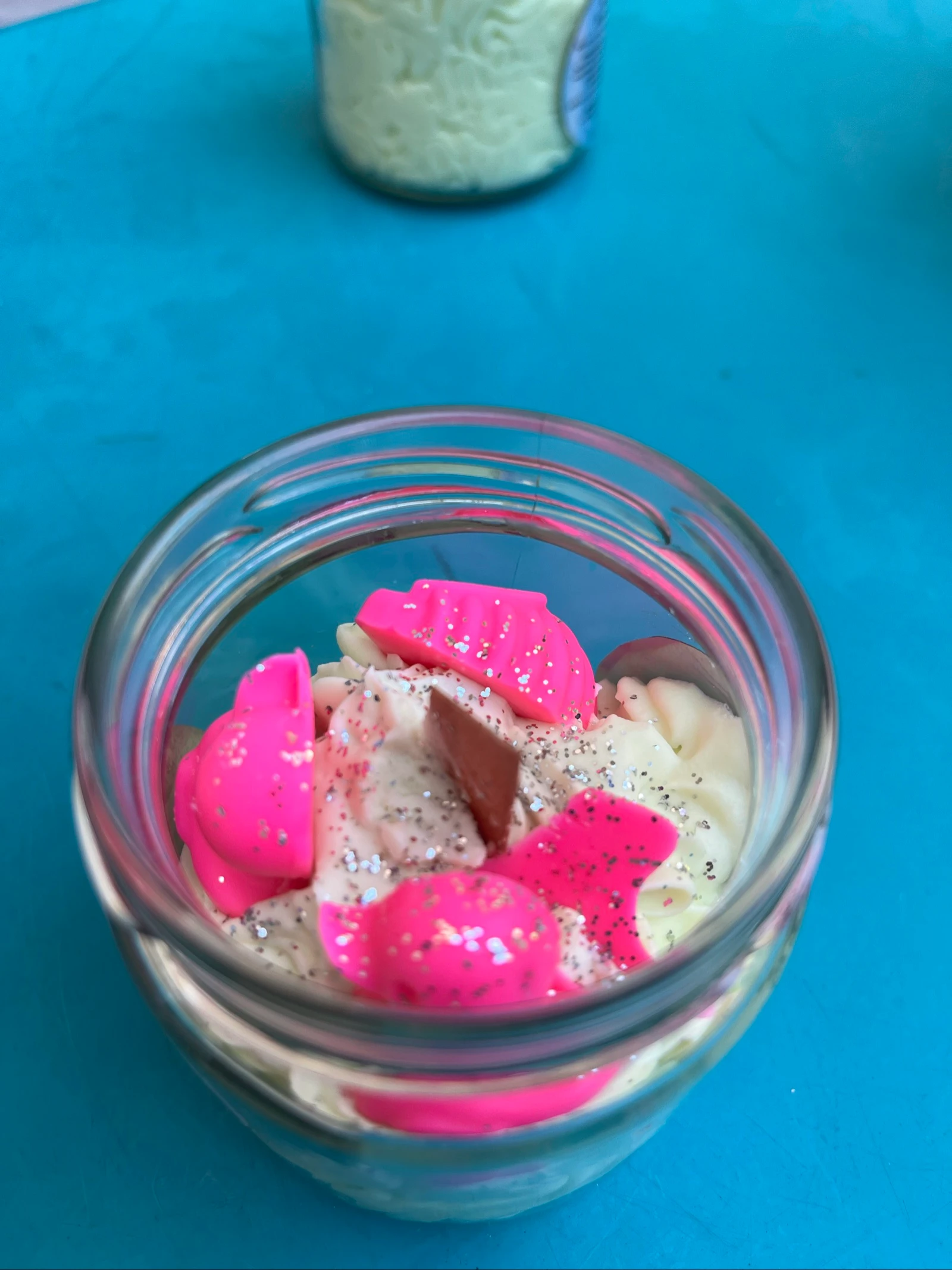 Vela Mini Pop Citronela – repelente de mosquitos • 130 g • artesanal ✨ – photo 3